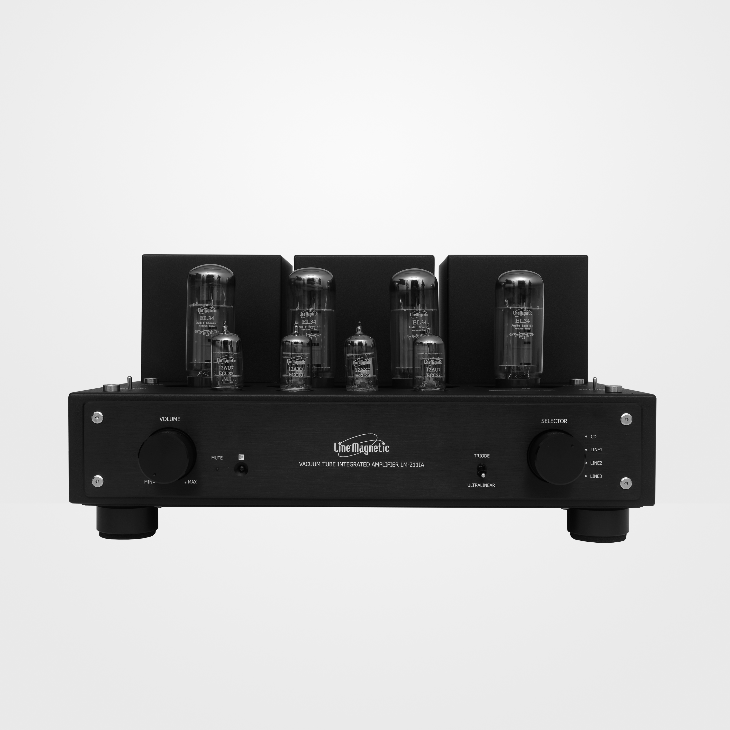 LM-211IA Integrated Tube Amplifier – Push-Pull EL34 – 2x32W – Line