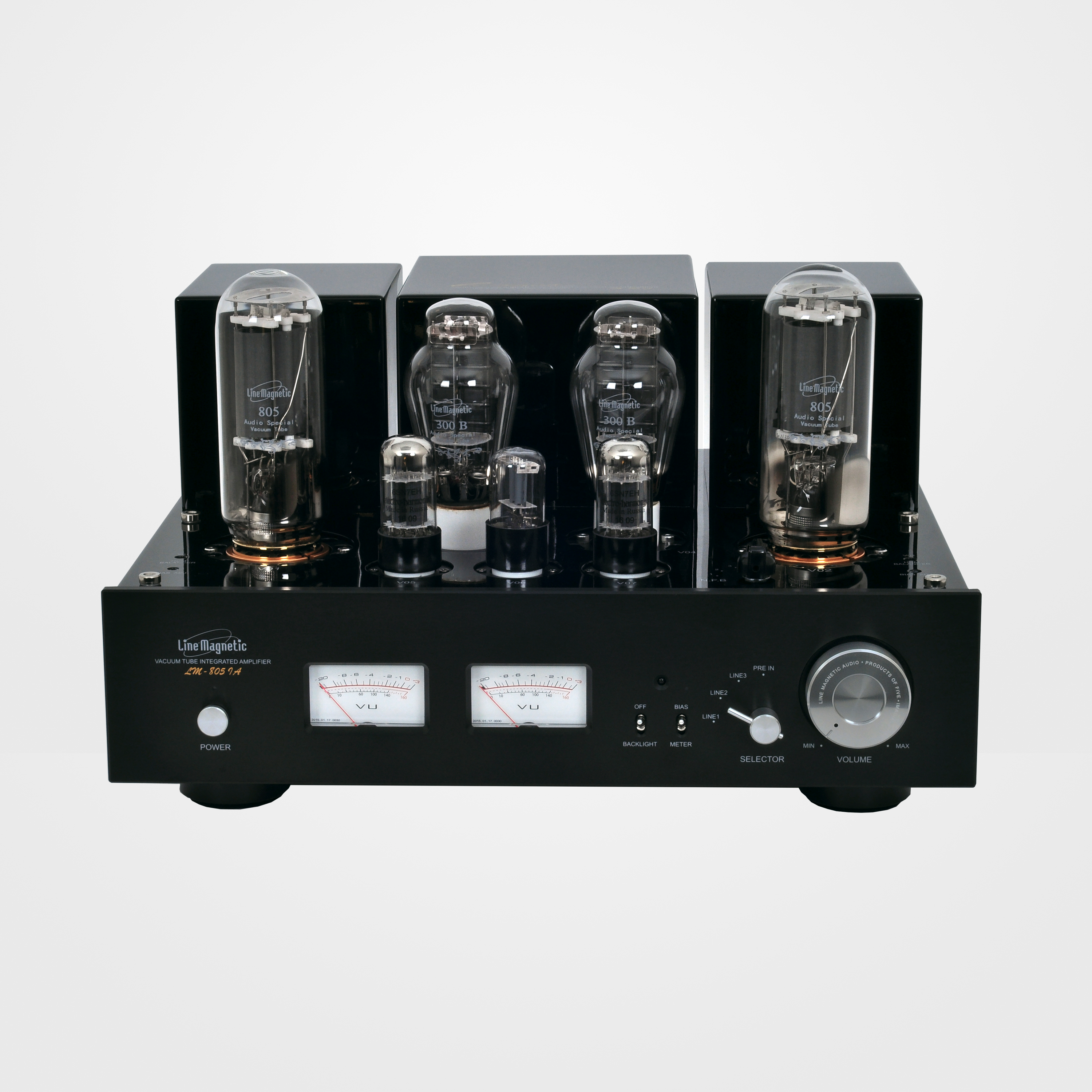 Line Magnetic LM-805iA 真空管アンプ 805 シングル LM-805IA Integrated Tube Amplifier – Single-Ended 805 – 2x48W