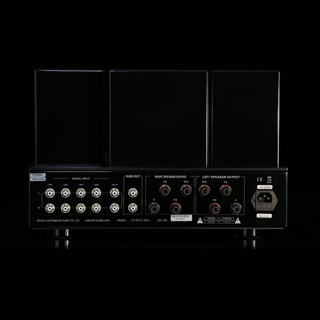 LM-805MK II Integrated Tube Amplifier – Single-Ended 805 – 2x50W