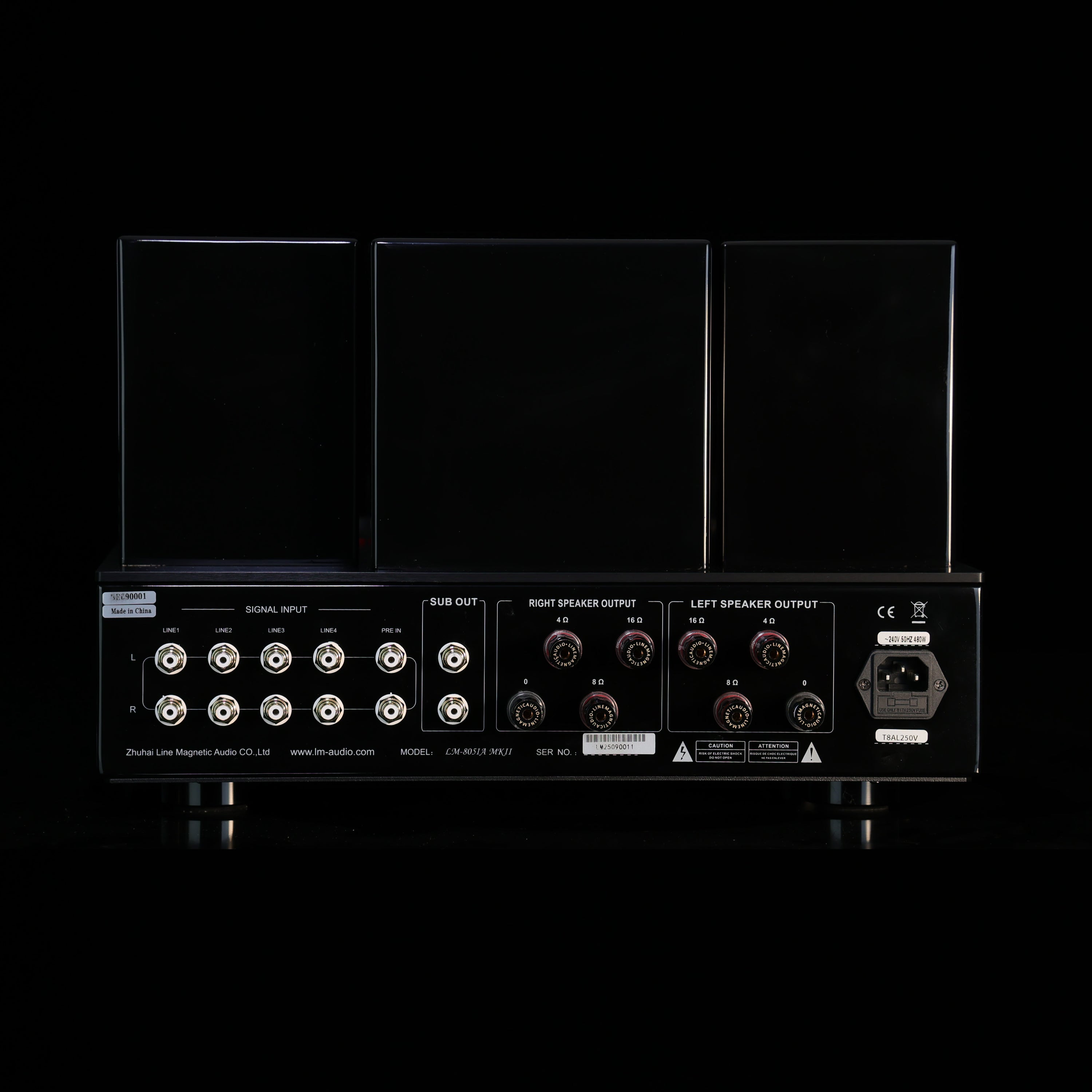 LM-805MK II Integrated Tube Amplifier – Single-Ended 805 – 2x50W
