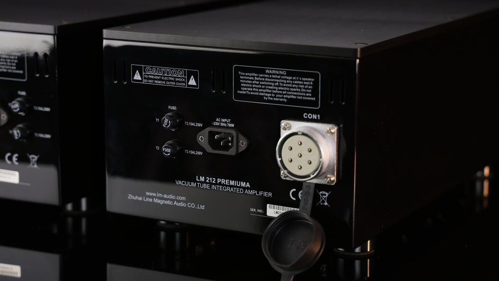 LM-212Premium Integrated Tube Amplifier – Single-Ended 212 – 2x50W