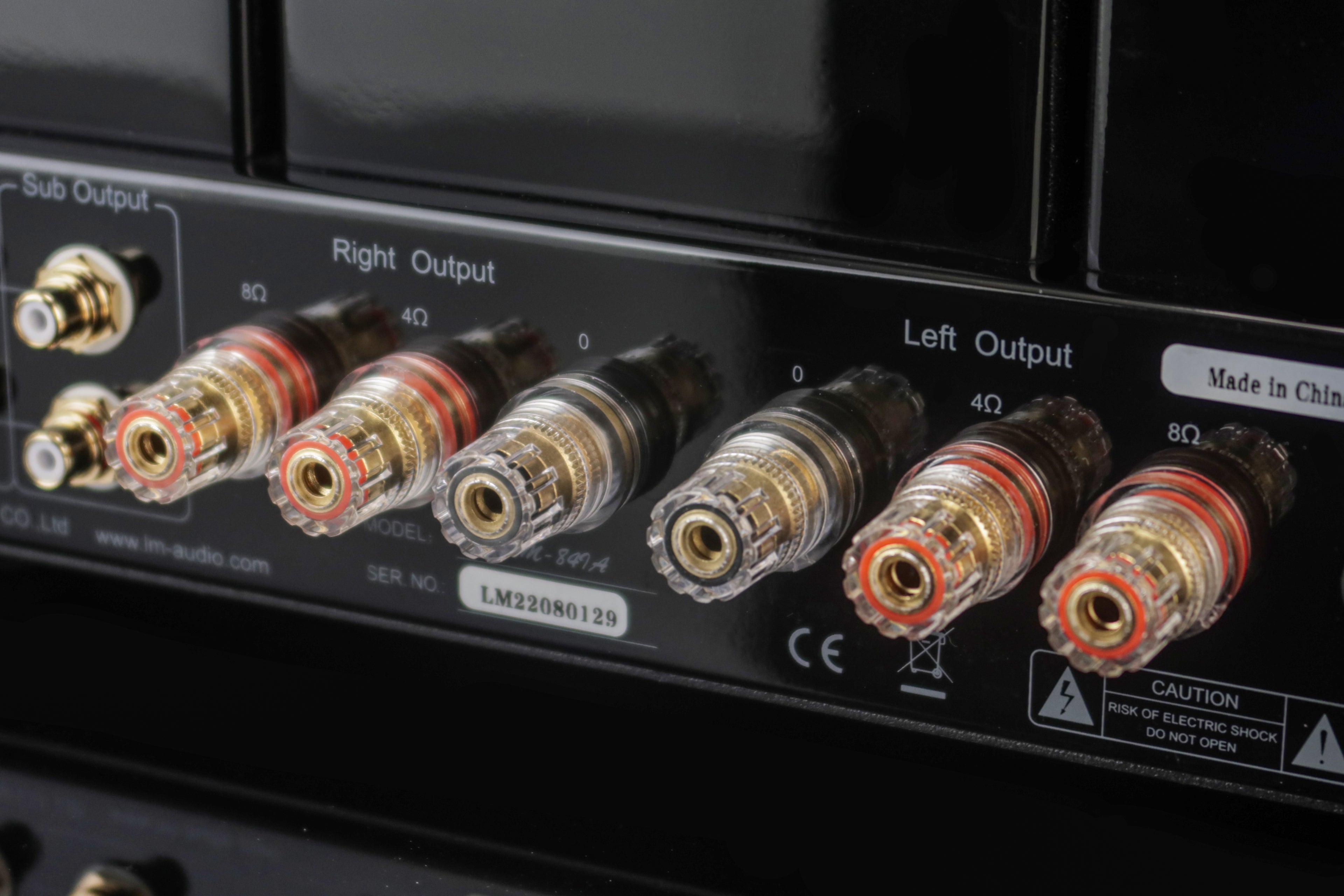 LM-84IA Integrated Tube Amplifier – Push-Pull EL84 – Class AB – 2x12W