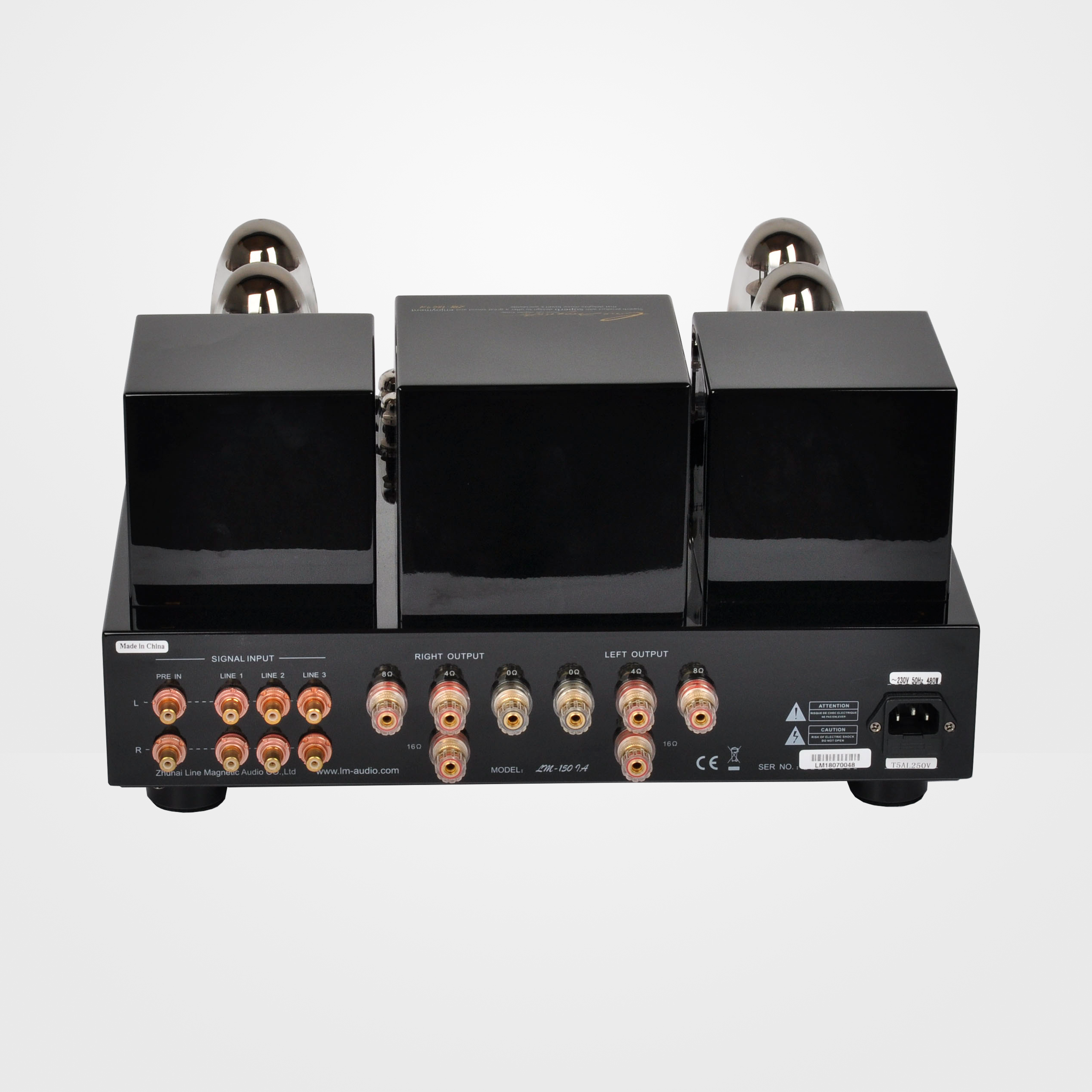 LM-150IA Integrated Tube Amplifier – Push-Pull KT150 – 2x100W
