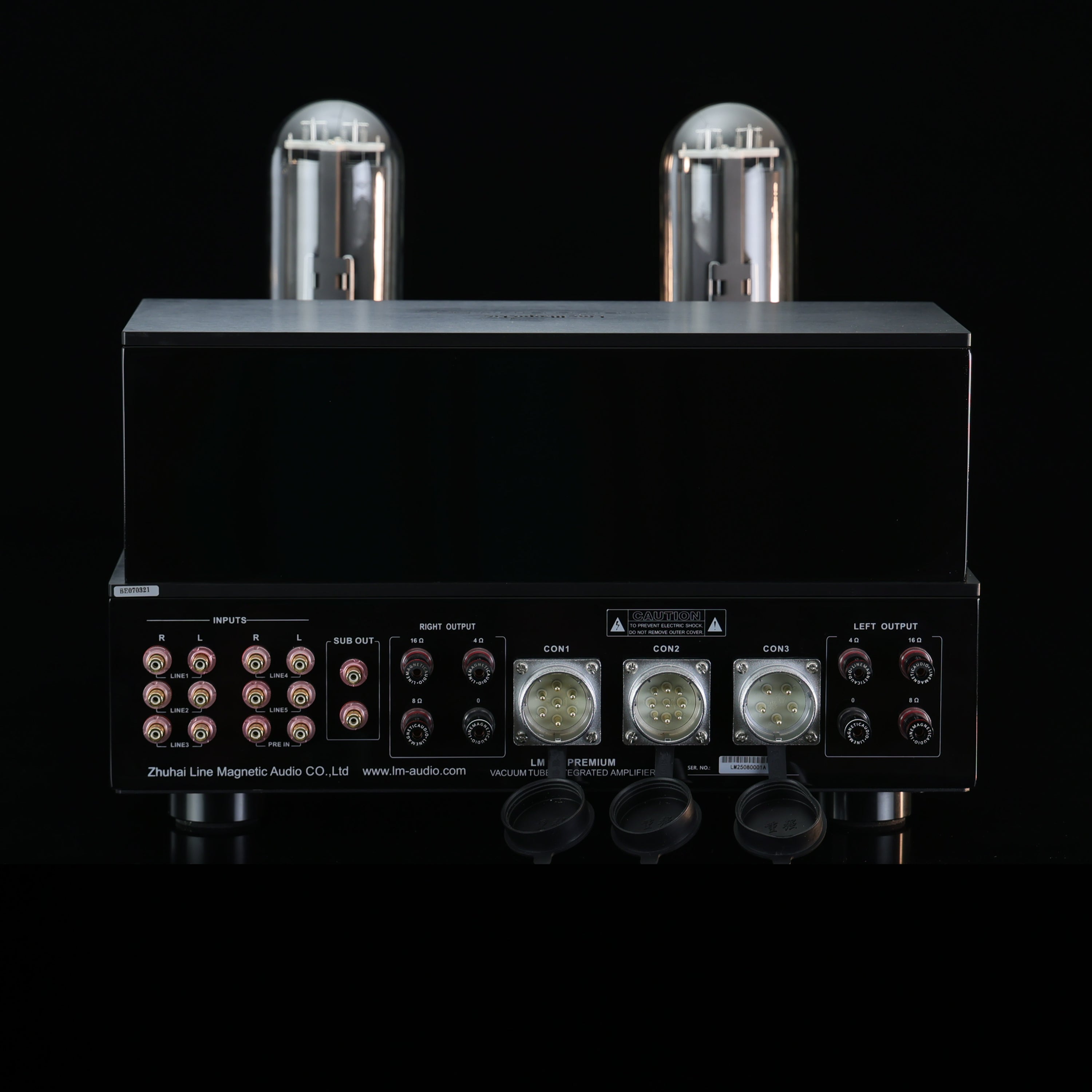 LM-212Premium Integrated Tube Amplifier – Single-Ended 212 – 2x50W