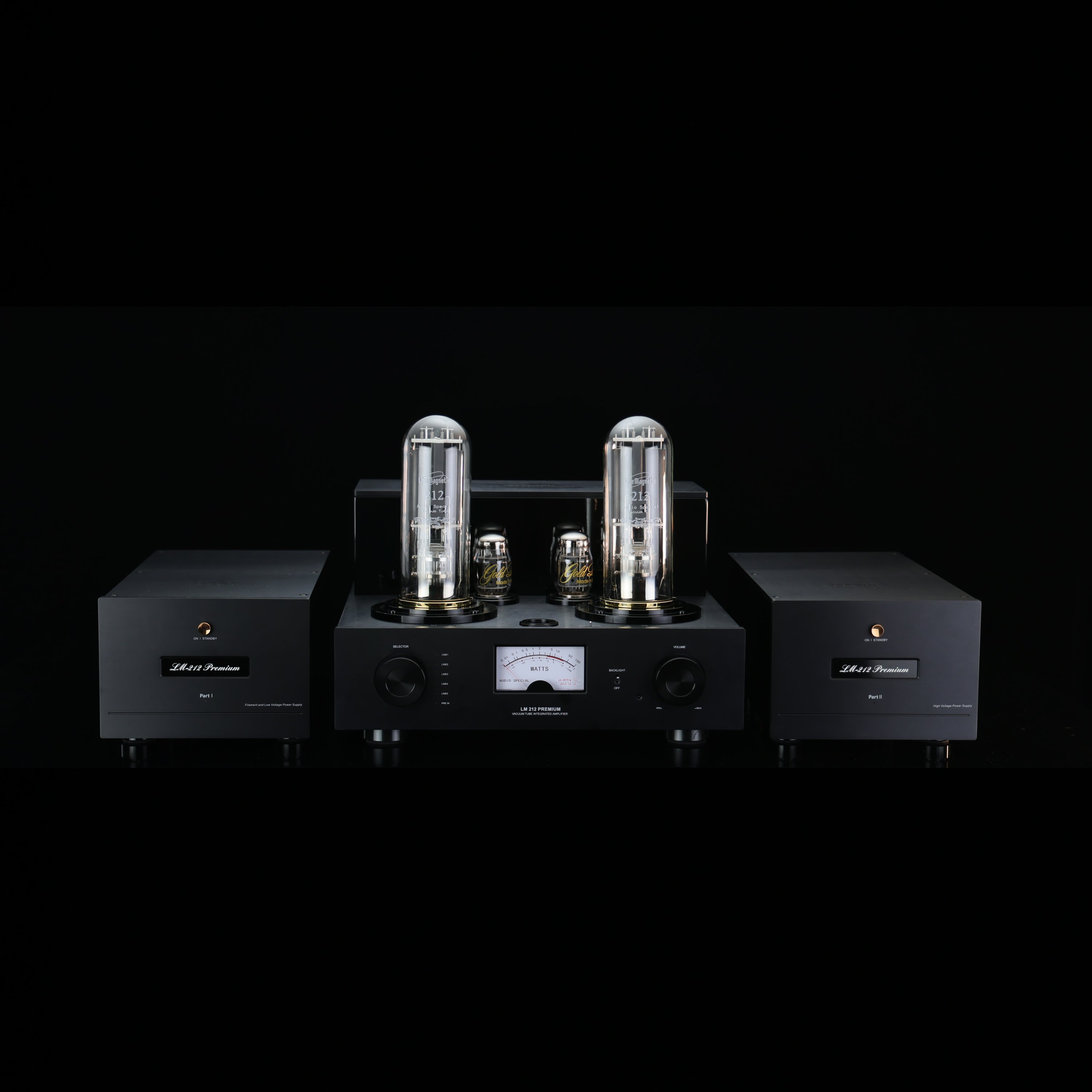 LM-212Premium Integrated Tube Amplifier – Single-Ended 212 – 2x50W