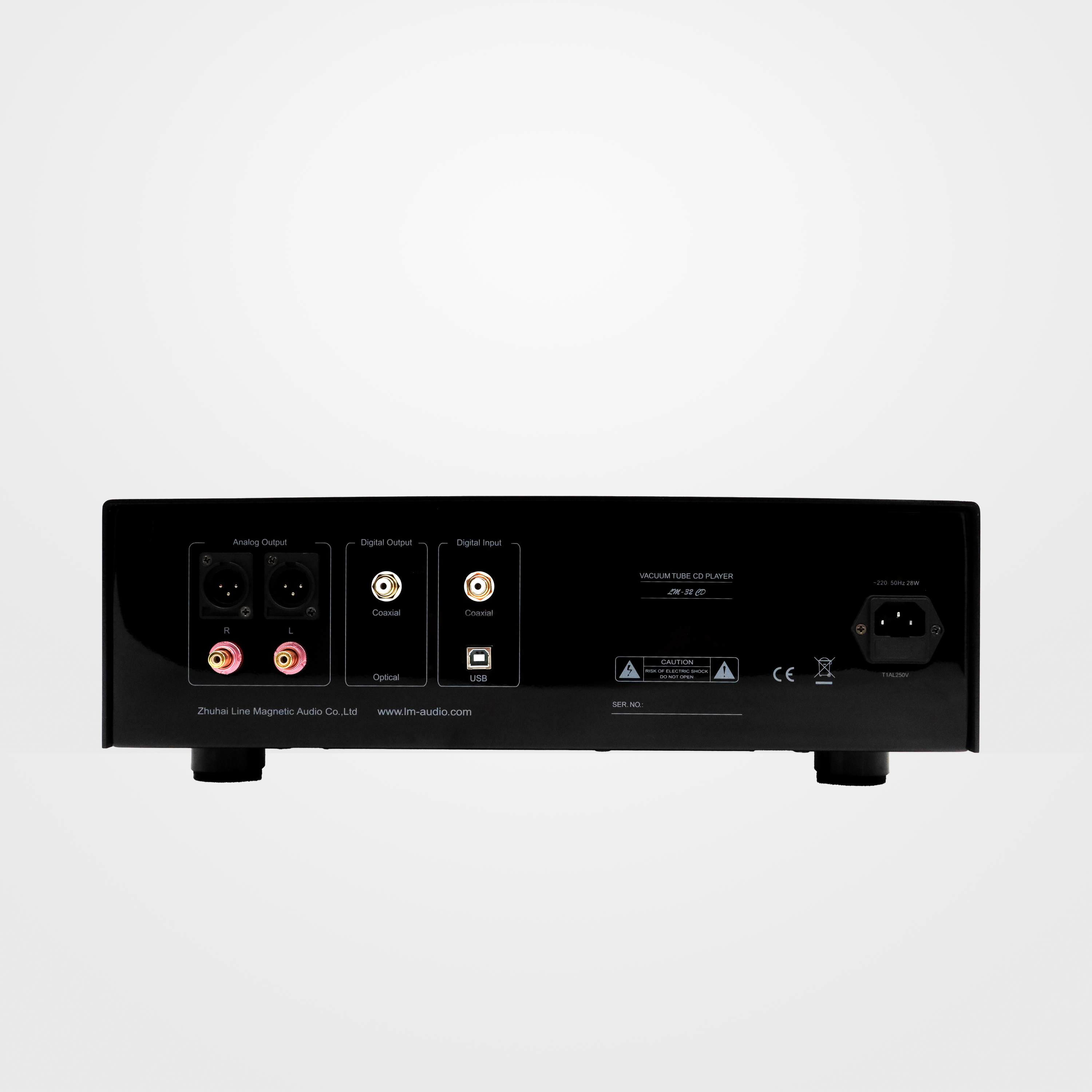LM-32CD Tube CD Player – 20Hz - 20KHz