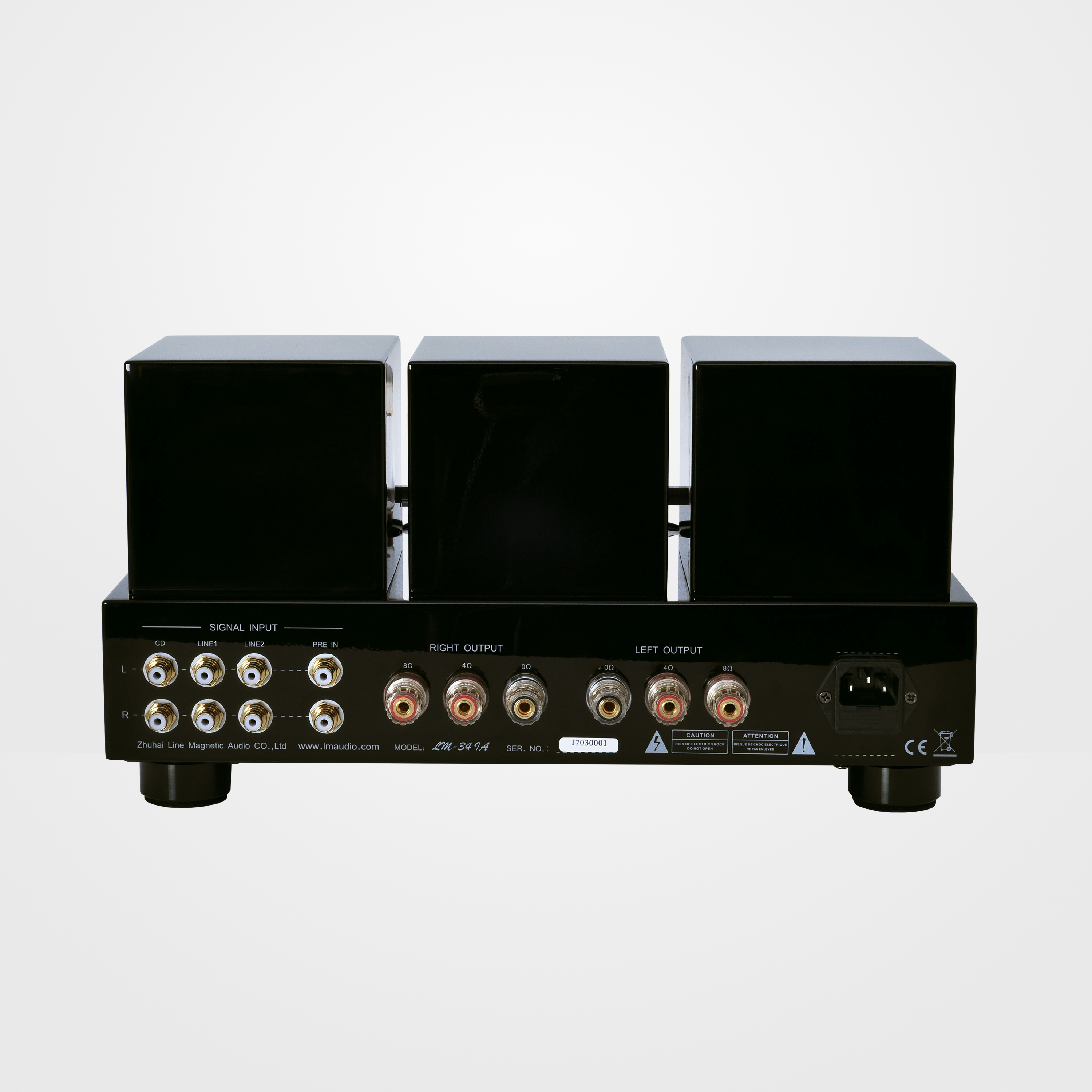LM-34IA Integrated Tube Amplifier – Push-Pull EL34 – Class AB – 2x40W