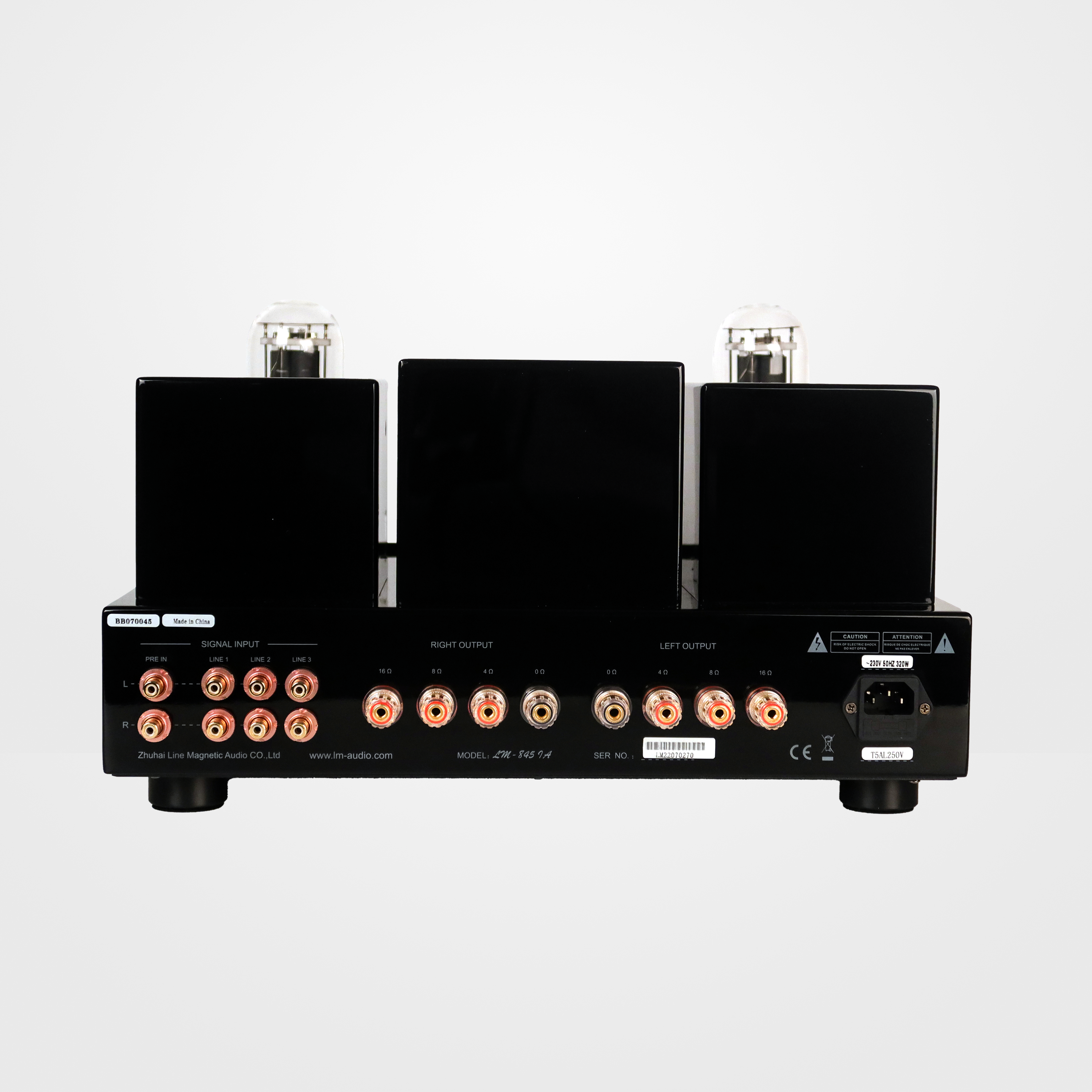 LM-845IA Integrated Tube Amplifier – Single-Ended 845 – 2x22W